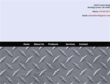 Tablet Screenshot of dowlingsteel.com